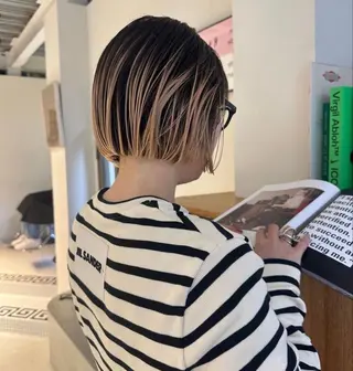 カラー NERO 松井 隆人のヘアスタイル