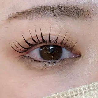 マツエク・マツパ nicott 篠田のマツエク・マツパデザイン