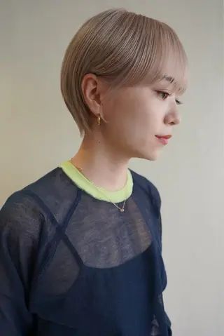 ショート 横浜/カット/ボブ/ レイヤーカットのヘアスタイル