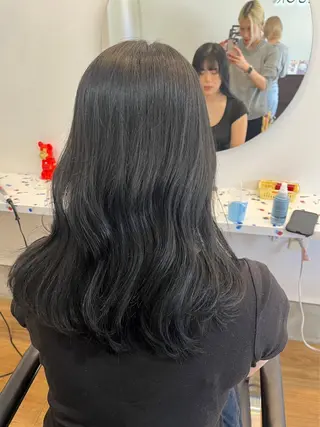 ミディアム まろやかなベージュ 小池春樹のヘアスタイル