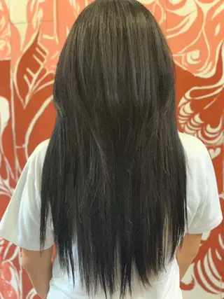 ロング 前井 正人のヘアスタイル