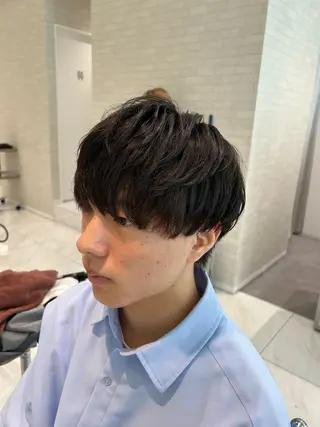 ショート メンズ スパイキーショート/ パーマ平松秀門のヘアスタイル