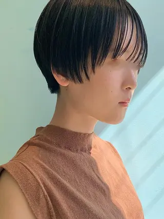 ショート ヘアアレンジ イシカワ リュウセイのヘアスタイル