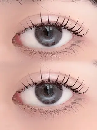 マツエク・マツパ Rin .のマツエク・マツパデザイン