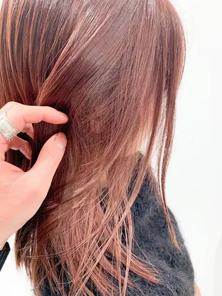 ミディアム ハイトーンNo.1✨ パーマ✨イマイタツヤのヘアスタイル