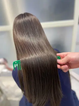 ロング 髪質改善 トリートメント怜央のヘアスタイル