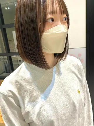 ショート カラー しおり/パーマ/ newi町田のヘアスタイル