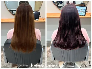 ロング カラー aiko【艶カラー ・ミニモ年内で終了】のヘアスタイル