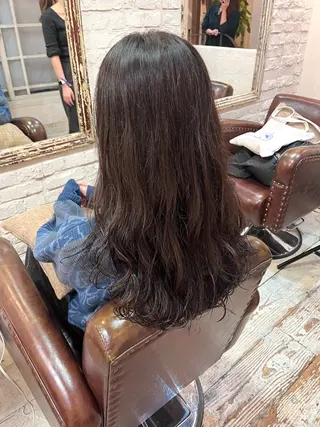 セミロング Belle 並木通り店所属・rena/メンズ パーマ/カラーのヘアスタイル