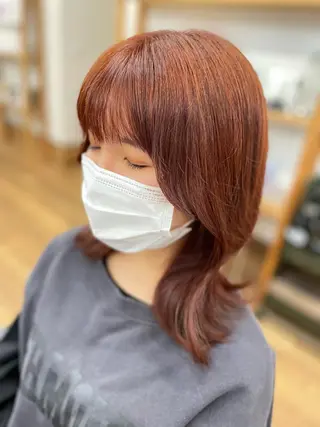 セミロング カラー エクステ/髪質改善/ rita/フルヤマのヘアスタイル