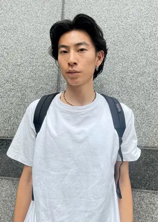 パーマ メンズ Lolonois梅田 澤田　葵のヘアスタイル