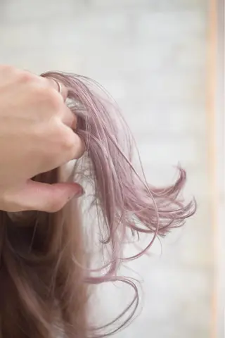 ミディアム カラー ハイトーンカラー RYUのヘアスタイル