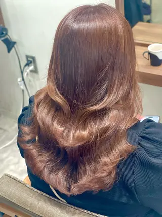 ロング 朝5分でキマる艶髪 /ヤマダのヘアスタイル