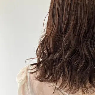 セミロング カラー 小島 健太郎のヘアスタイル