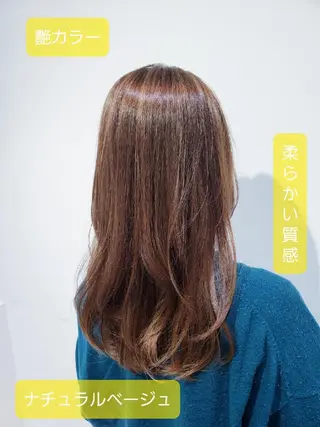 ロング 染野 匠のヘアスタイル