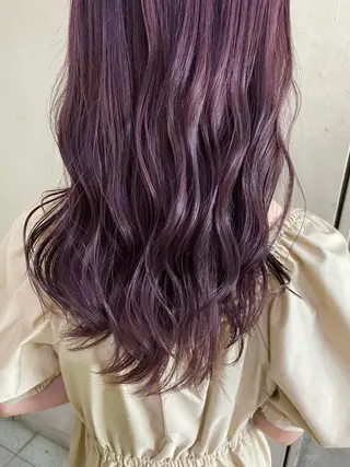 ミディアム カラー Legami 熊本(レガーミ)所属・清村 和音のヘアスタイル