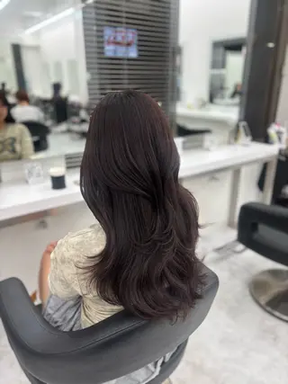 ロング カラー 🤍レイヤー/顔周り 暖色hirari🤍のヘアスタイル