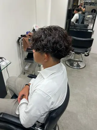 パーマ メンズ fifth神宮前 HIN★T★のヘアスタイル