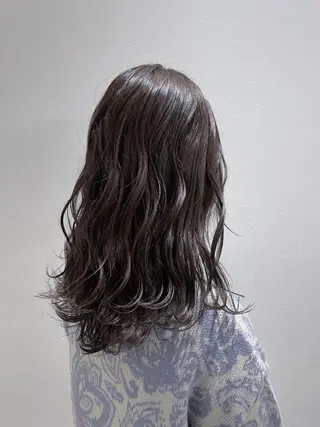 ミディアム カラー 髪質改善サロン Sea shinjuku 新宿南口【シー シンジュク】所属・髪質改善/韓国ヘア レイヤー/新宿/ロミのヘアスタイル