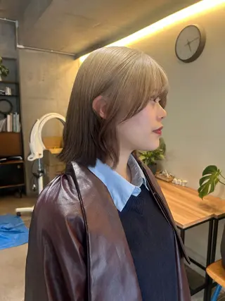 ショート カラー レイヤーカット/ルー ツカラー/EMIRIのヘアスタイル