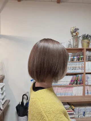 ショート カラー ROIS渋谷【ロイス】所属・高橋大樹/グレージュ /ベージュ/美髪のヘアスタイル