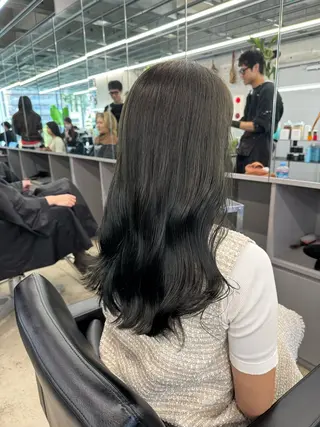 ロング カラー 誰よりも丁寧なカット 🍀小林輝のヘアスタイル
