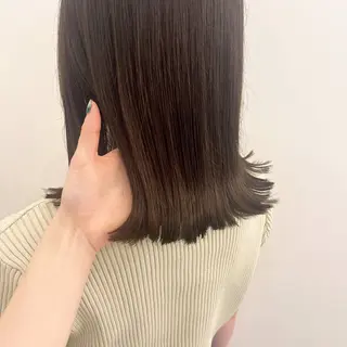 ミディアム カラー 🌷モテ髪推しカラー moe🐰🌷のヘアスタイル