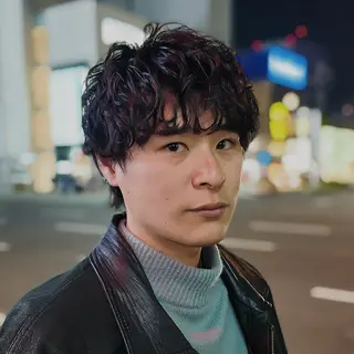 ショート パーマ メンズ SALOWIN名古屋Suite店所属・名古屋のメンズ特化 美容師/わたるのヘアスタイル