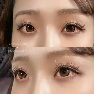 マツエク・マツパ sourun京都駅前 shizukaのマツエク・マツパデザイン