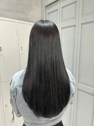 ロング カラー 艶髪/縮毛矯正 特化 ヒトシのヘアスタイル