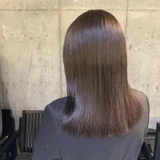 カラー 透明感/韓国風 🤍moeka🤍のヘアスタイル