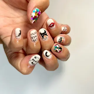 ネイル 𐂃 colorer𐂃のネイルデザイン