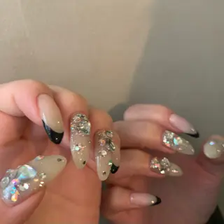 ネイル kana/モード ・グランジ໒꒱のネイルデザイン