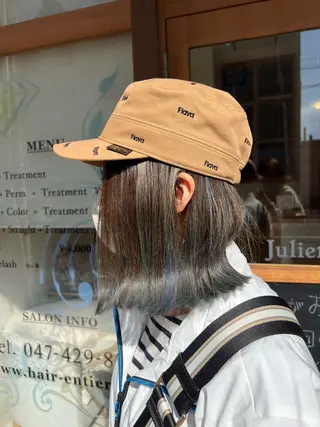 ミディアム TELA HAIR 幕張本郷所属・TELA HAIR 幕張本郷店 千尋のヘアスタイル