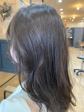 セミロング カラー 特殊カラー特化 ✂️SHIAN フジのヘアスタイル