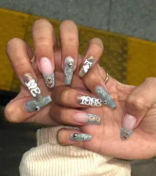 ネイル AURORA eyelash&nail salon アメ村店所属・🌏AURORA | RiRi🪐のネイルデザイン