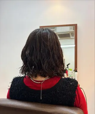 ショート パーマ みぞぐち じゅりのヘアスタイル
