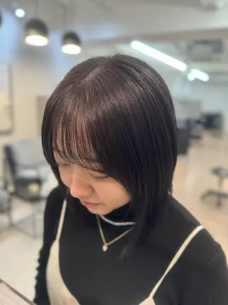 ミディアム 加藤 優眞のヘアスタイル