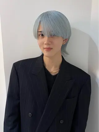 ミディアム カラー メンズ TOTA 唯一無二カラーのヘアスタイル