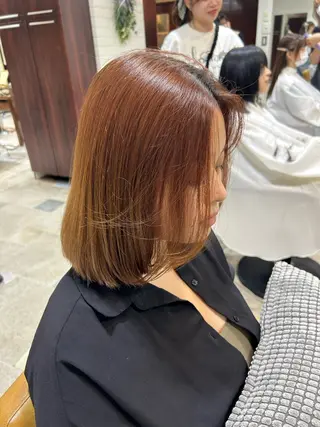 ミディアム ピンク/艶感カラー / AIRI🎀🎀のヘアスタイル