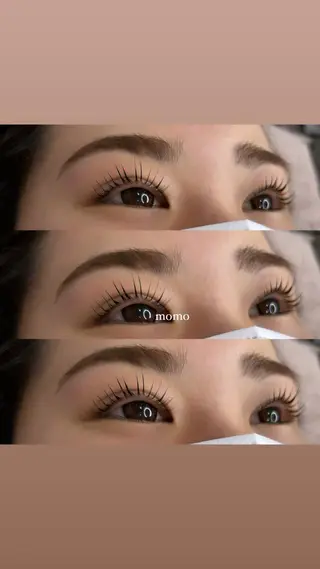 マツエク・マツパ SecretBelle梅田北店所属・eye/blow 梅田店momoのマツエク・マツパデザイン