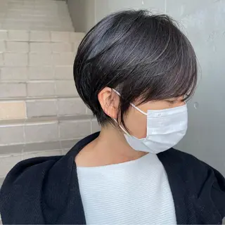 ショート AUBE HAIR sereine　オーブヘアー　セレーヌ所属・💐くびれヘア/艶髪 山根　禎章のヘアスタイル