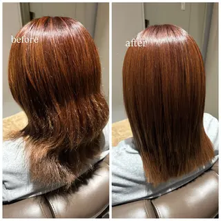 ミディアム スパニスト 福井のヘアスタイル