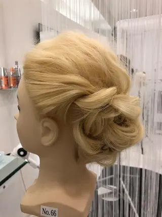 ヘアアレンジ まつげ/艶髪 /SAYAKAのマツエク・マツパデザイン