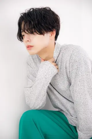 メンズ ショート パーマ ショートとボブの専門 船橋徒歩5分/ERIのヘアスタイル