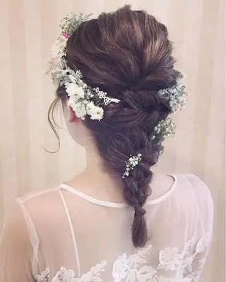 セミロング カラー ヘアアレンジ ✨ハイクオリティ✨ 山本香也のヘアスタイル