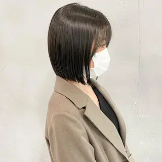 ミディアム カラー 阿田 悠士朗のヘアスタイル