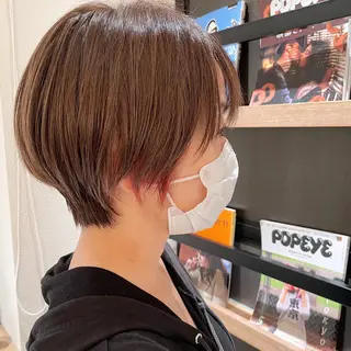 ショート 【ショート、艶髪】 新海龍哉のヘアスタイル