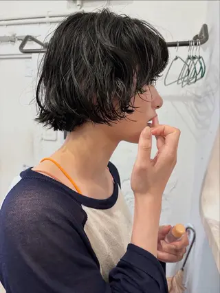 ショート ✴︎UNU ✴︎モエカのヘアスタイル
