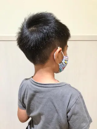 キッズ さかい なつみのヘアスタイル